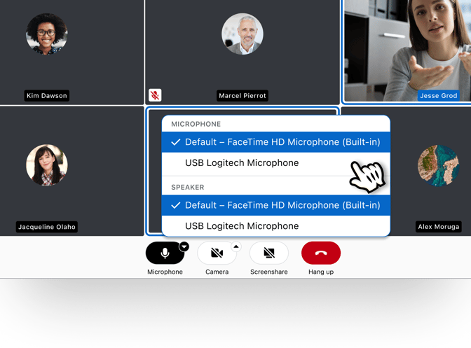 New Calling UI 1